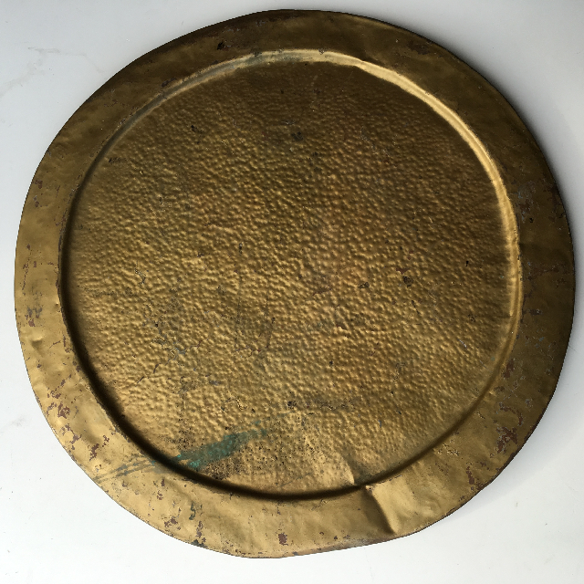 BRASSWARE, Tray / Platter - Extra Large 80cm (Battered)